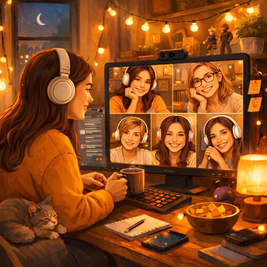 Онлайн-группа общения